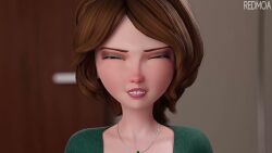 Aunt Cass & Cass Hamada (Big Hero 6) Rule 34 Video