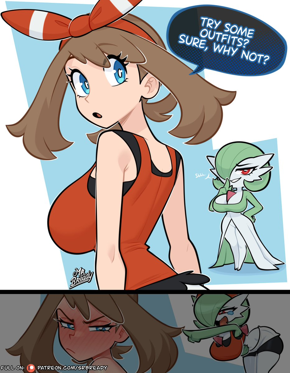 Gardevoir & May (Pokemon) Rule 34 – Blush