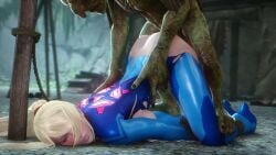 Samus Aran & Sarah Bryant (Metroid) Rule 34 Video