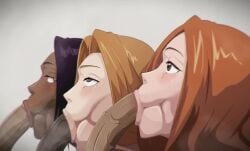 Inoue Orihime & Matsumoto Rangiku (Bleach) Rule 34 Video