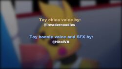 Toy Bonnie & Toy Chica (Five Nights At Freddy's) Rule 34 Video