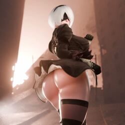 Yorha 2b (Nier) Rule 34 Video – Ass