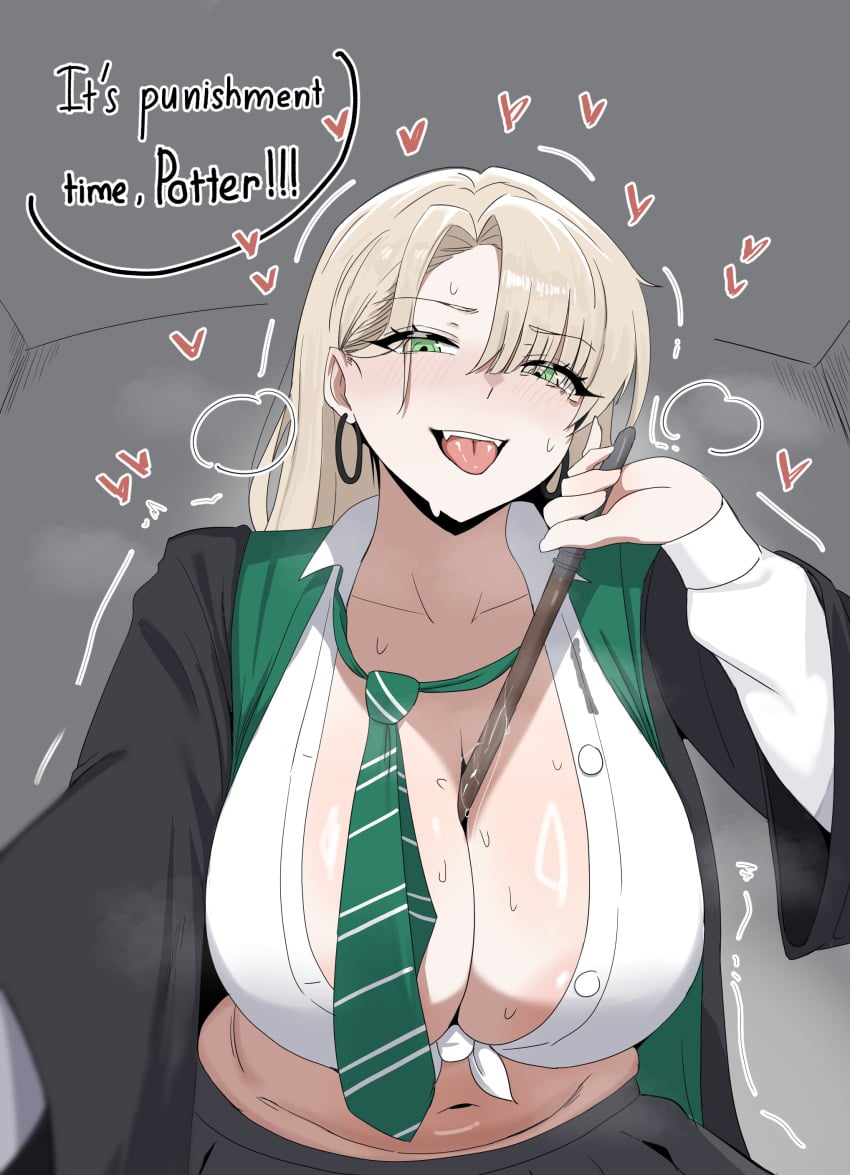 Draco Malfoy Harry Potter Rule 34 – POV & Huge Tits Hentai Pic