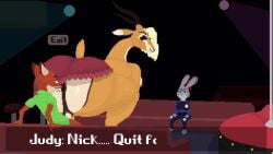 Gazelle & Judy Hopps (Disney) Rule 34 Video – Anthro
