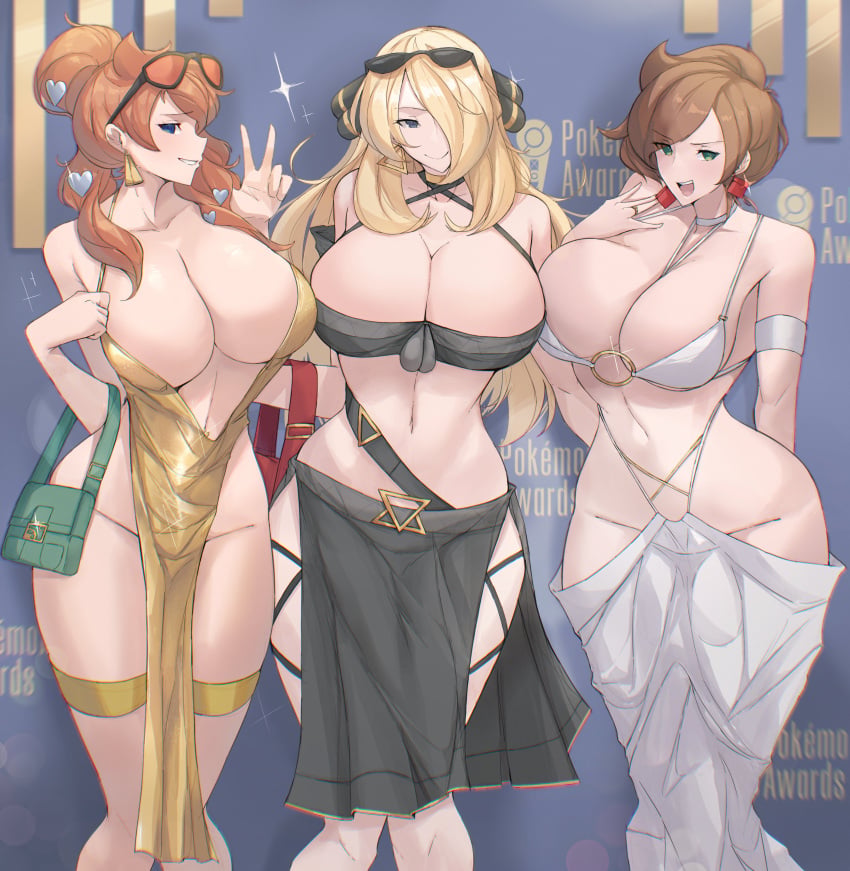 Cynthia & Pokemon Champion Rule 34 – Bag