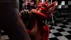 Foxy Five Nights at Freddy's Rule 34 – Blowjob & Furry Animation