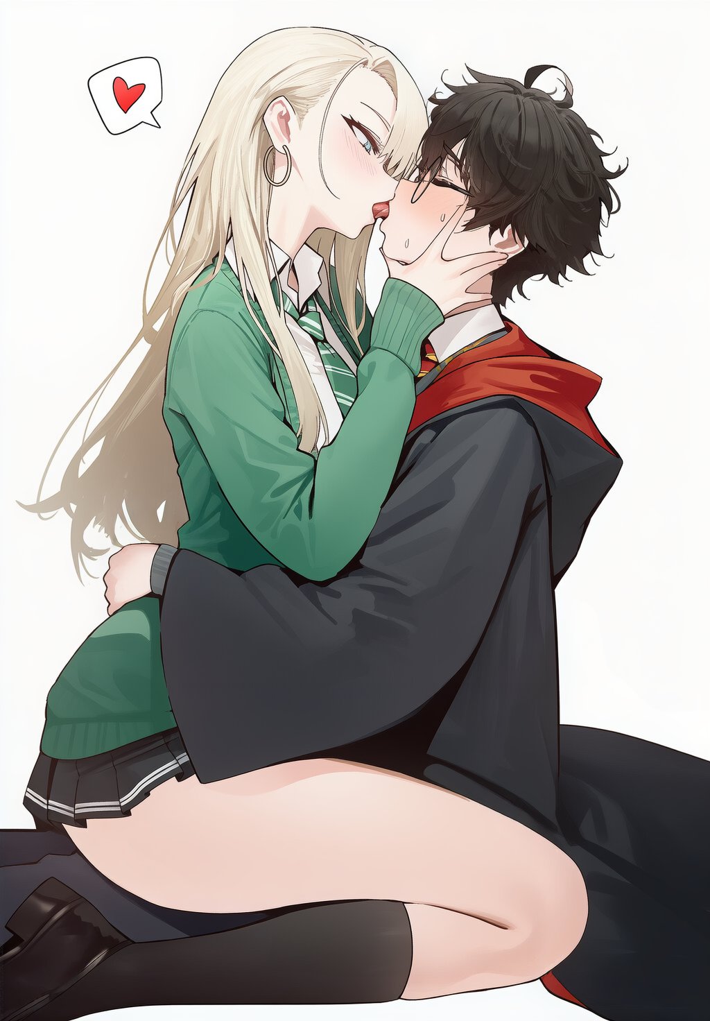 Draco Malfoy Harry Potter Rule 34 – Cowgirl & Couple Hentai Pic