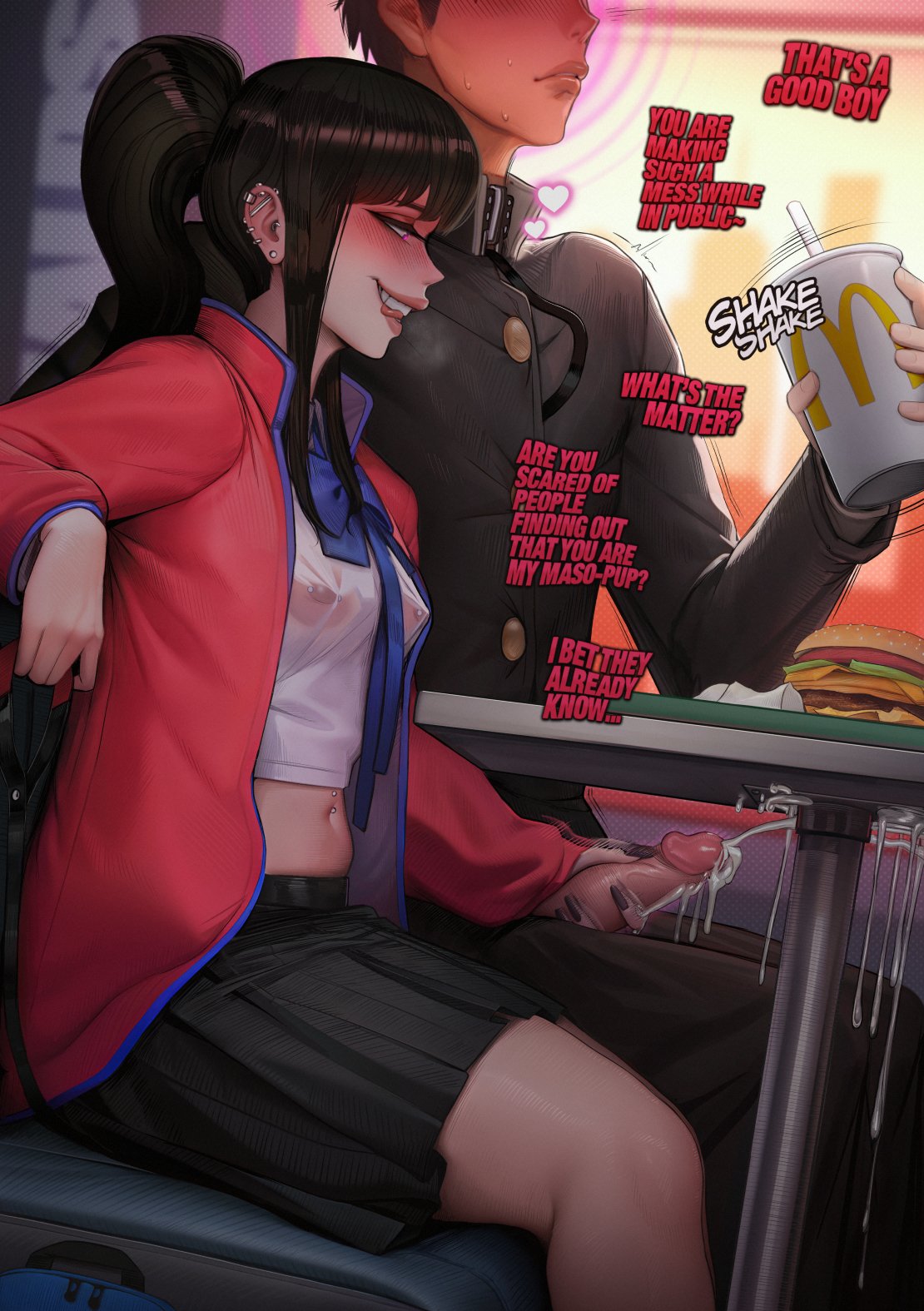 Boyfriend & Girlfriend (Mcdonald's) Rule 34