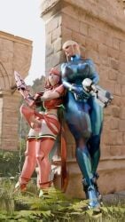 Pyra & Pyra (Metroid) Rule 34 Video – Bodysuit