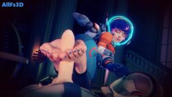 Juno & Teo Minh (Overwatch) Rule 34 Video – Barefoot