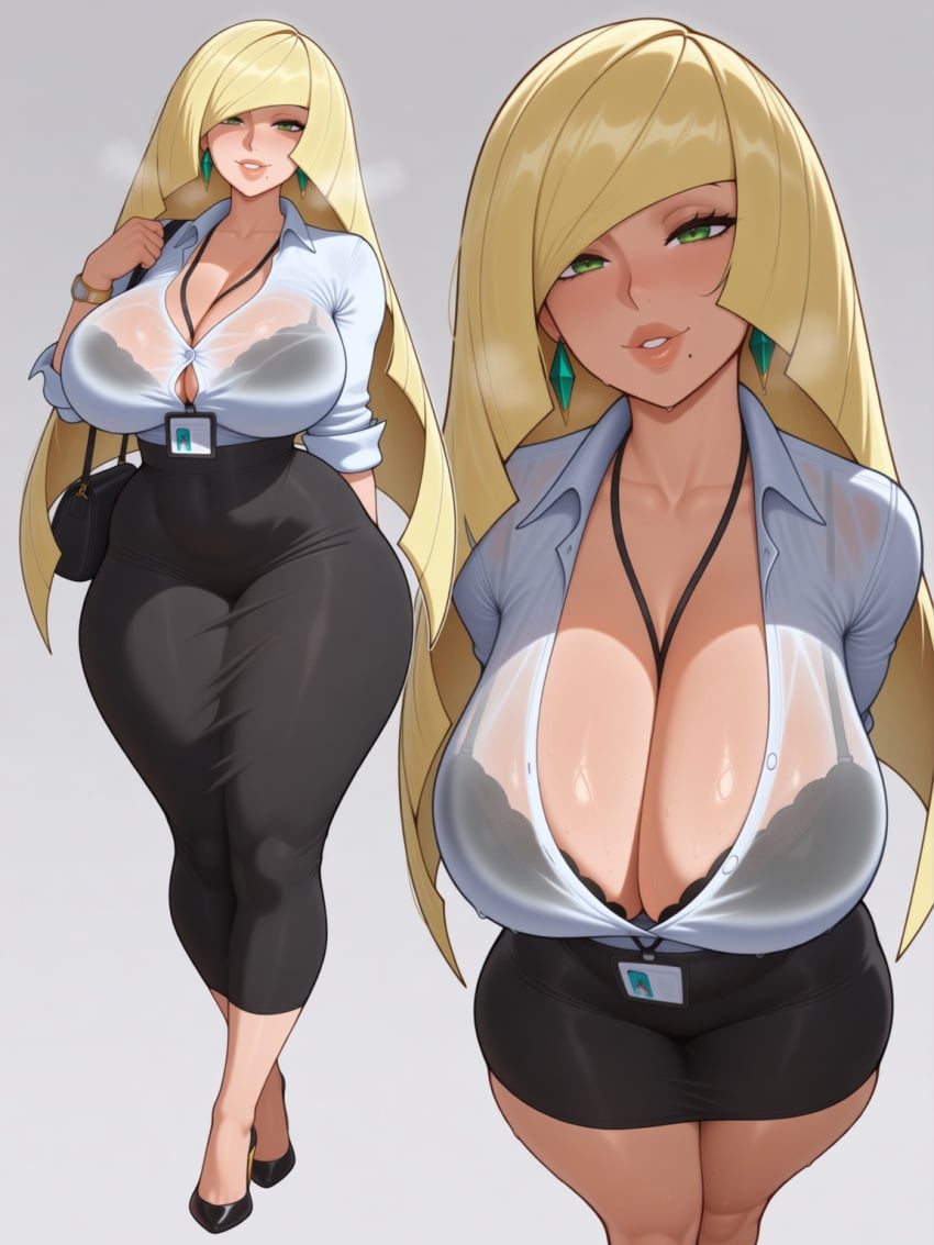 Lusamine Pokemon Rule 34 – MILF AI Pic