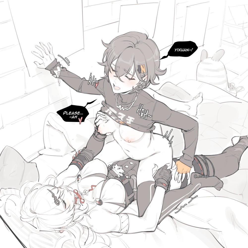 Belle & Yixuan (Zenless Zone Zero) Rule 34 – Boobs Out