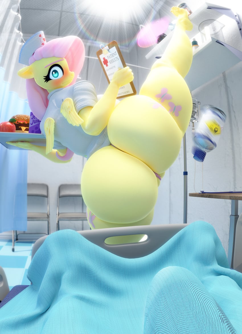 Fluttershy (My Little Pony) Rule 34 – Accidental Exposure
