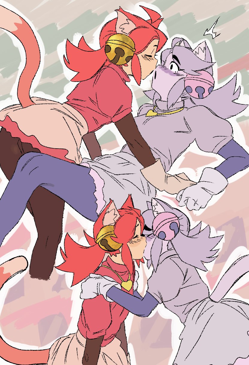 Mad Mew Mew & Mew Mew (Deltarune) Rule 34 – Blush
