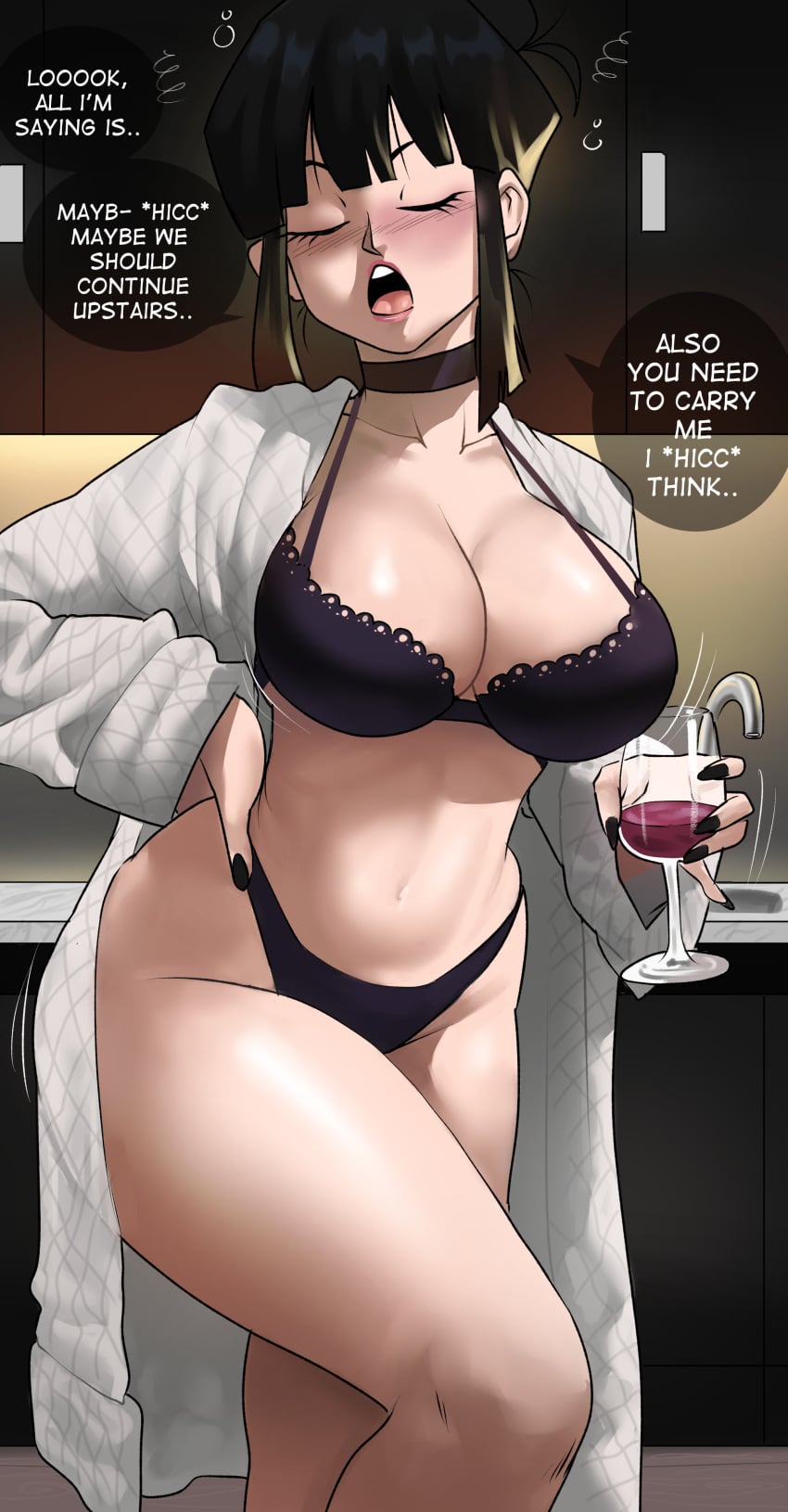 Chichi (Dragon Ball) Rule 34 – Alcohol