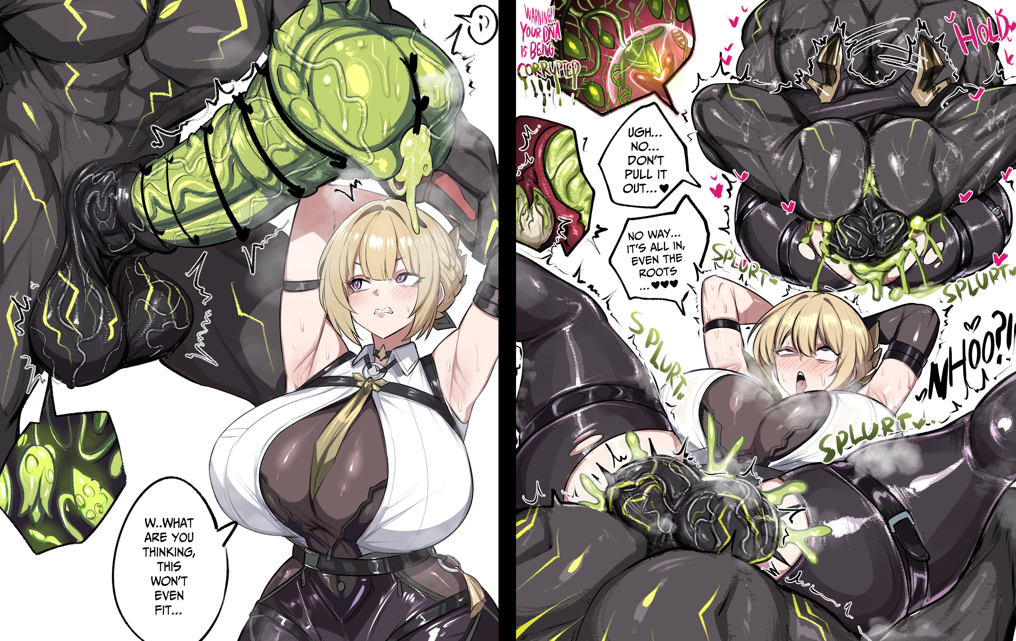 Evelyn Chevalier (Zenless Zone Zero) hentai artwork