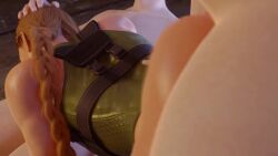 Cammy White (Capcom) Rule 34 Video – All Fours