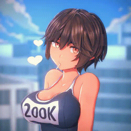 Original Rule 34 GIF – Bare Shoulders