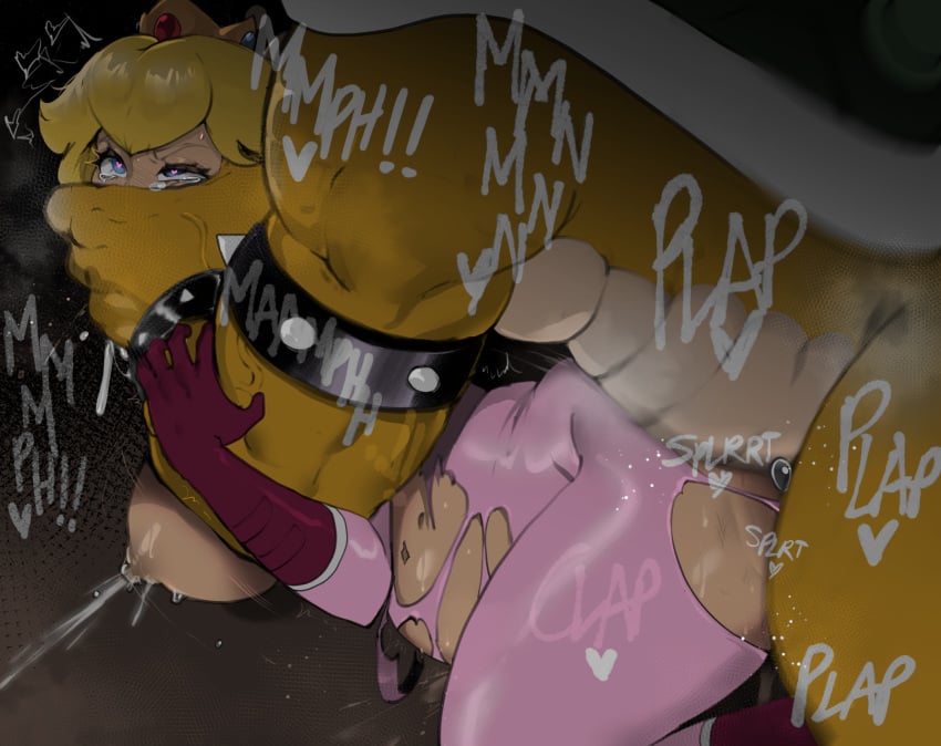 Bowser & Princess Peach (Mario) Rule 34 – Anal