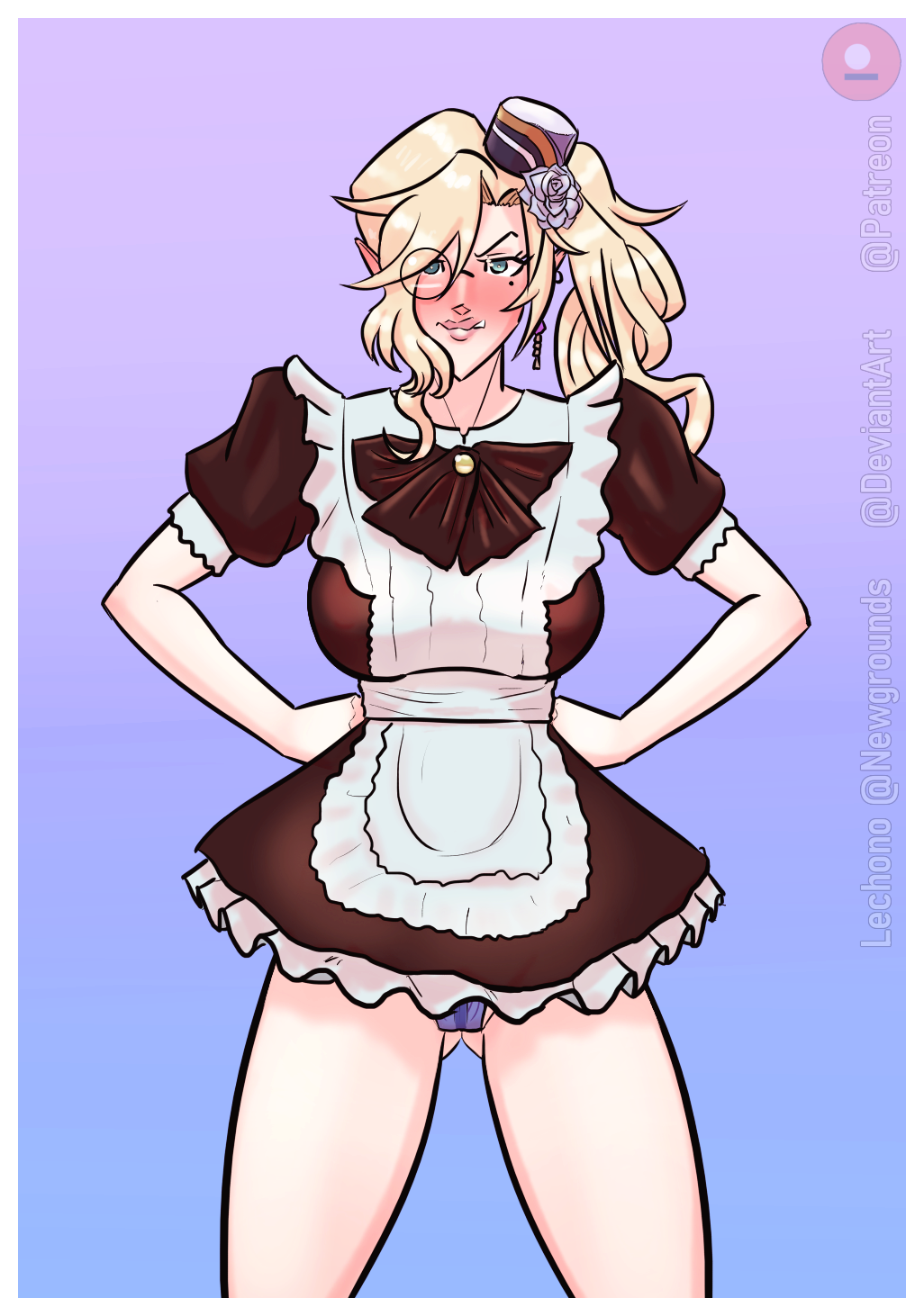 Elf Purple Panties Rule 34