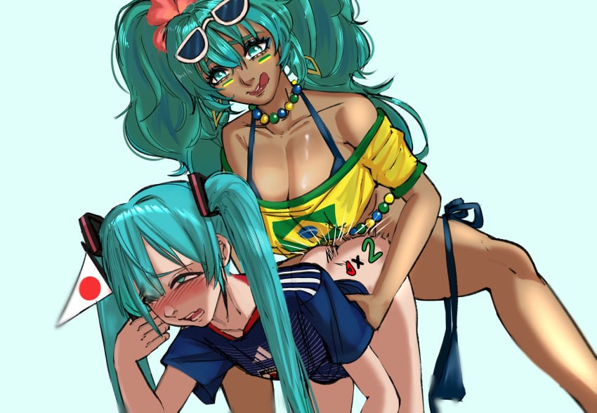 Brazilian Miku & Hatsune Miku (Vocaloid) Rule 34