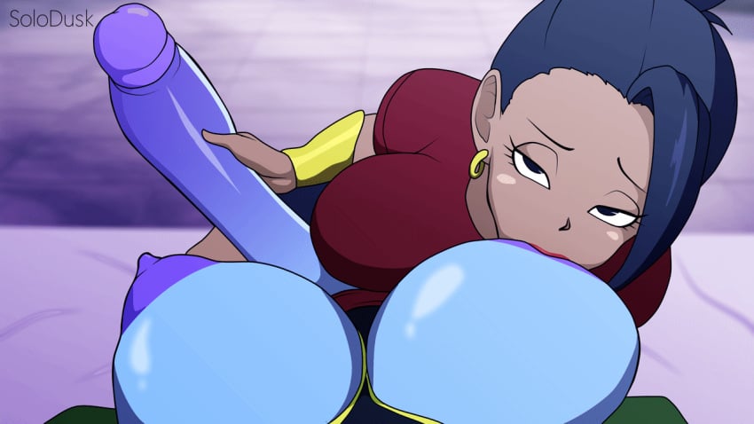 Kale & Vados (Dragon Ball) Rule 34 GIF – Big Breasts