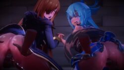 Aqua & Wiz (Kono Subarashii Sekai Ni Shukufuku Wo!) Rule 34 Video