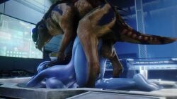 Liara T'soni & Varren (Mass Effect) Rule 34 Video