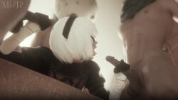 Yoko Taro & Yorha 2b (Nier) Rule 34 Video – Anal