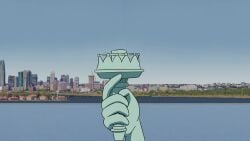 Lady Liberty & Statue Of Freedom (4th Of July) Rule 34 Video