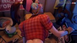 Cruiser D.va & D.va (Overwatch) Rule 34 Video – Anal