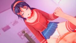 Crazy Mita & Mita (Miside) Rule 34 Video – Anus