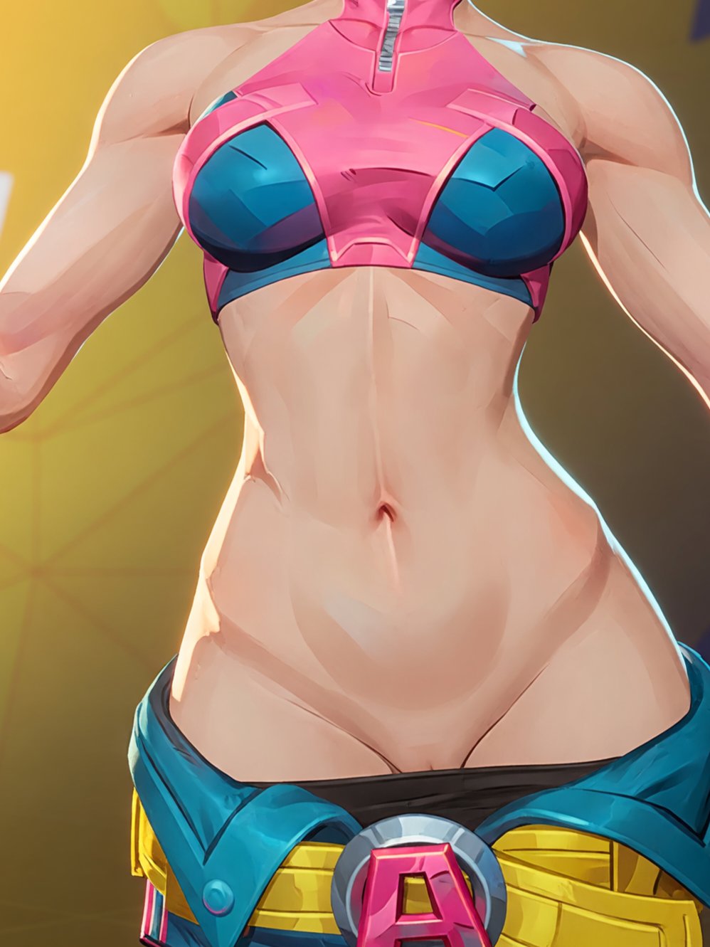 Jubilation Lee & Jubilee (Marvel) Rule 34 – Bare Shoulders