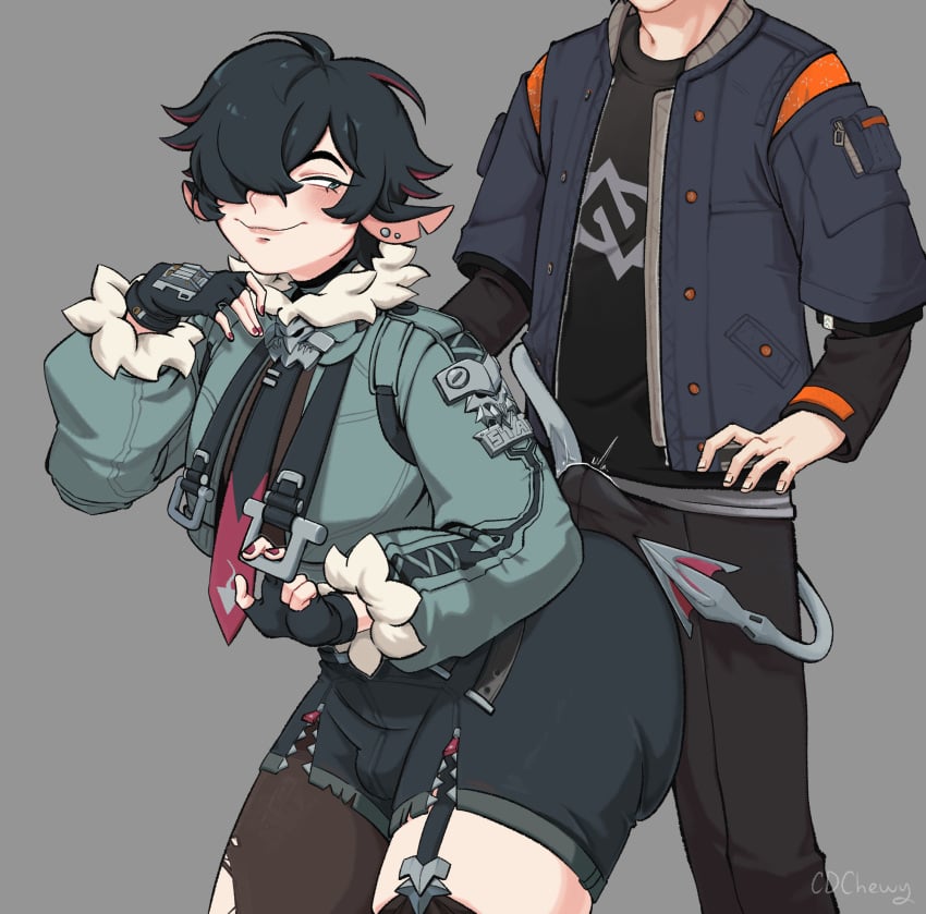 Jane Doe (Mihoyo) Rule 34 – Ass On Crotch