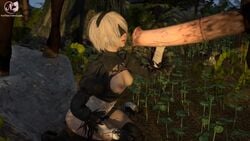 Yorha 2b (Nier: Automata) Rule 34 Video – 1animal
