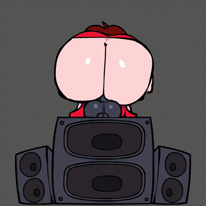Girlfriend (Friday Night Funkin) Rule 34 GIF – Ass
