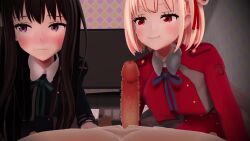 Inoue Takina & Nishikigi Chisato (Lycoris Recoil) Rule 34 Video