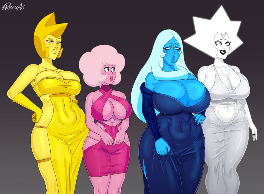Blue Diamond & Diamond Authority (Cartoon Network) Rule 34