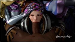 Augmented Sombra & Brigitte (Blizzard Entertainment) Rule 34 Video
