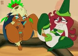 Betilla & Holly Luya (Rayman) Rule 34 Video – Animal Skull