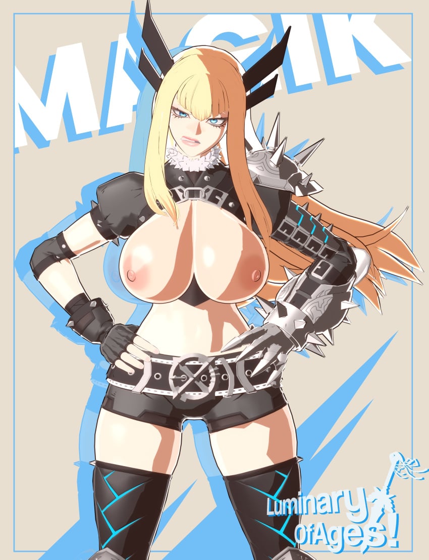 Magik & Magik (Marvel) Rule 34 – Areolae