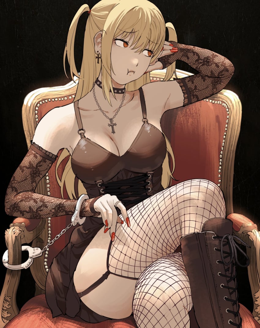 Misa Amane (Death Note) Rule 34 – Arm Up
