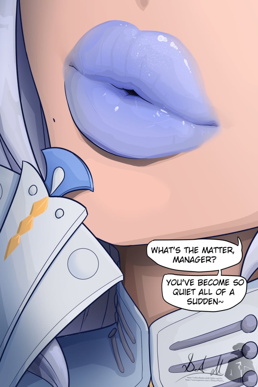 Velina (Hoyoverse) Rule 34 – Big Lips
