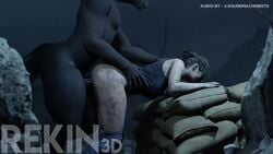 Claire Redfield & Horseguy (Capcom) Rule 34 Video