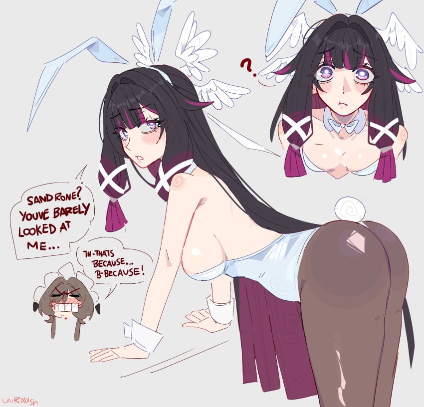 Columbina & Sandrone (Genshin Impact) Rule 34 – Ass