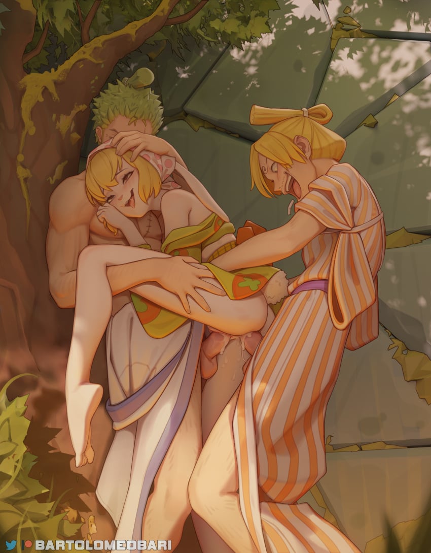 Carrot & Roronoa Zoro (One Piece) Rule 34 – Anal