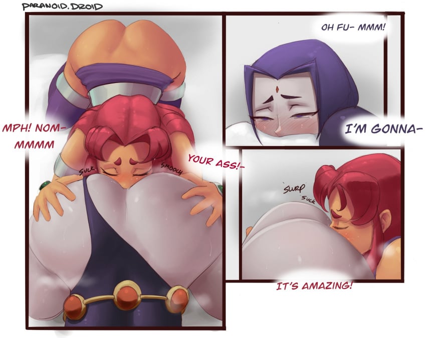 Koriand'r & Rachel Roth (Dc) Rule 34 – Anilingus