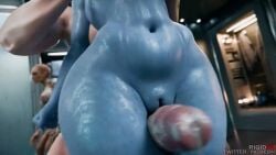 Ashley Williams & Edi (Mass Effect) Rule 34 Video