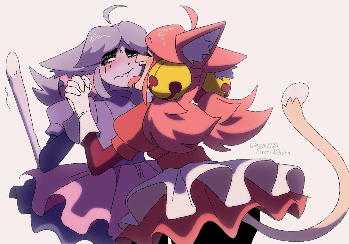Mad Mew Mew & Mew Mew (Deltarune) Rule 34 – Blush