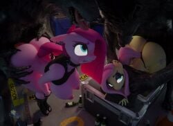 Fluttershy & Pinkie Pie (Friendship Is Magic) Rule 34 Video